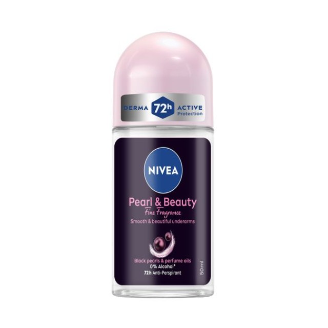Nivea Deo Pearl & Beauty Black Pearl Roll-On Γυναικείο 50ml