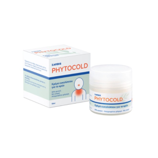 Zarbis Phytocold Κρέμα Ευκαλύπτου για το κρύο 50ml
