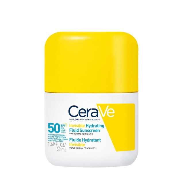CeraVe Sunscreen Invisible Hydrating Fluid SPF50 50ml