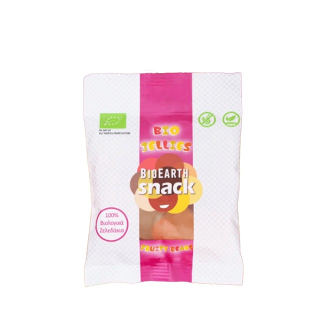 Bioearth Bio Jellies Ζελεδάκια Fruity Bears με Γεύση Φρούτων 55gr
