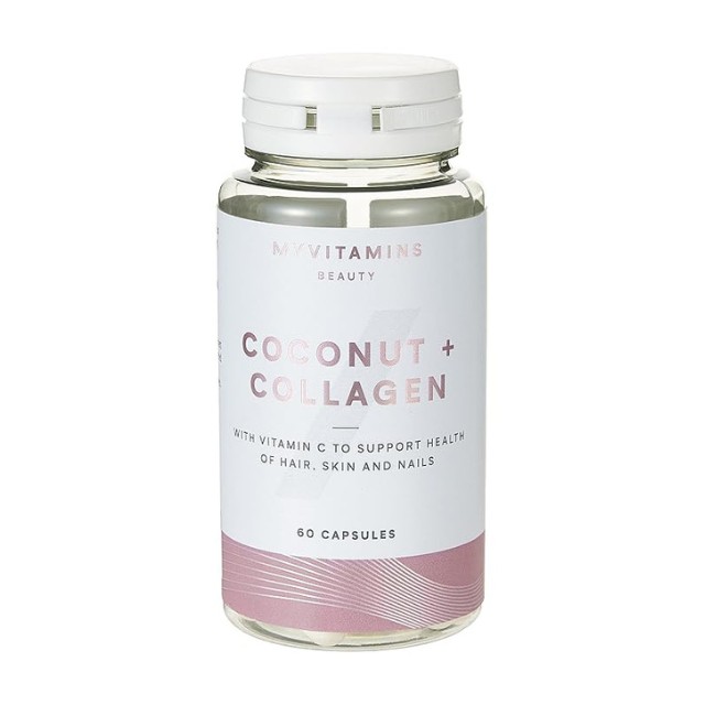 MyProtein My Vitamins Beauty Coconut + Collagen Mε Βιταμίνη C, 60 Κάψουλες