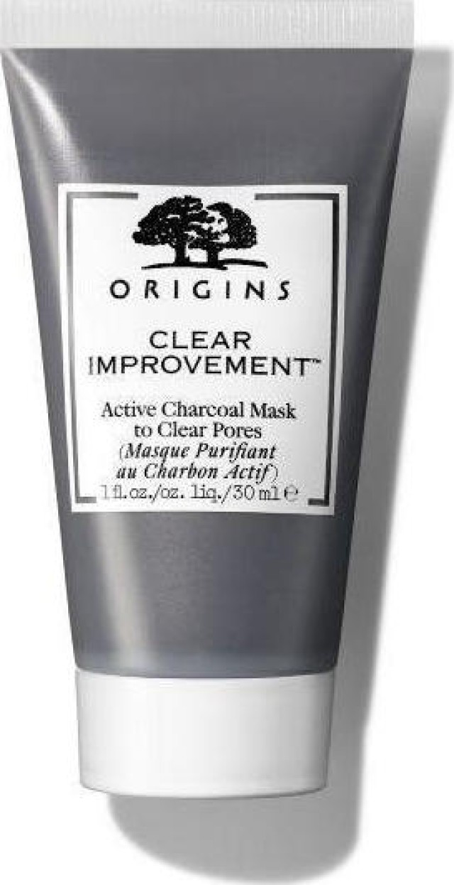 ORIGINS Clear Improvement Active Charcoal Mask Μάσκα Eνεργού Άνθρακα Για Βαθύ Καθαρισμό, 30ml