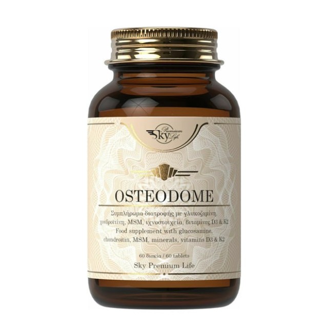 Sky Premium Life Osteodome για τη Φυσιολογική Λειτουργία των Οστών, 60 ταμπλέτες