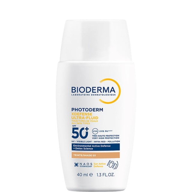Bioderma Photoderm XDefense Ultra-Fluid SPF50+ Shade 03 Αντηλιακό Προσώπου με Χρώμα 40ml
