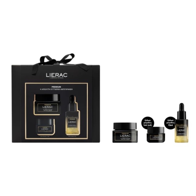 Lierac Premium Πακέτο The Silky Cream 50ml & The Absolute Serum 13ml & The Eye Cream 4x1ml