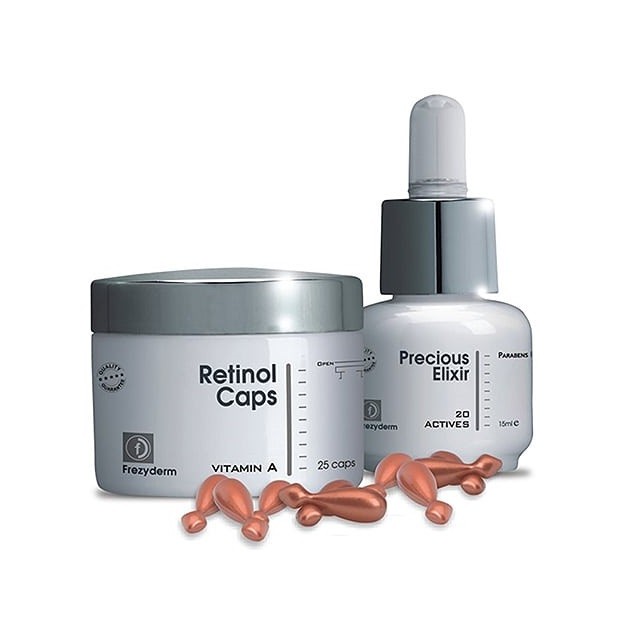 Frezyderm Age Repair Set Σύστημα Αντιγήρανσης & Επανόρθωσης για το Πρόσωπο & το Λαιμό, Φιαλίδιο 15ml & 25 caps