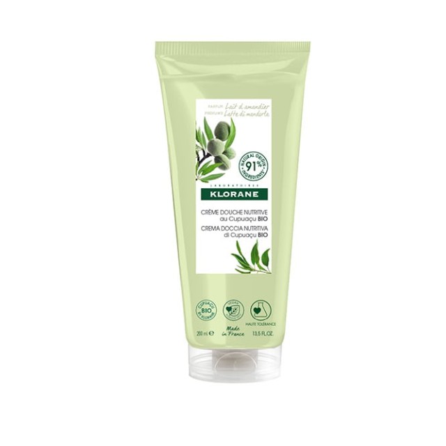 Klorane Creme De Douche Lait D Amandier Aφρόλουτρο με Γάλα Αμυγδάλου 200ml