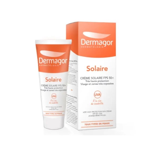  Dermagor Creme Solaire SPF50+ Αντηλιακή Κρέμα Προσώπου & Σώματος 40ml