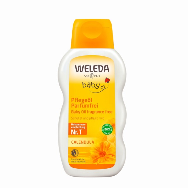 Weleda Baby Calendula Oil Λάδι Σώματος με Καλέντουλα για Ενυδάτωση 200ml