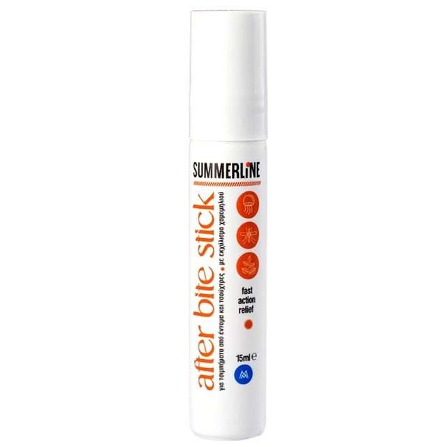 Medisei Summerline After Bite Stick Για Μετά Το Τσίμπημα Με Αμμωνία, 15ml