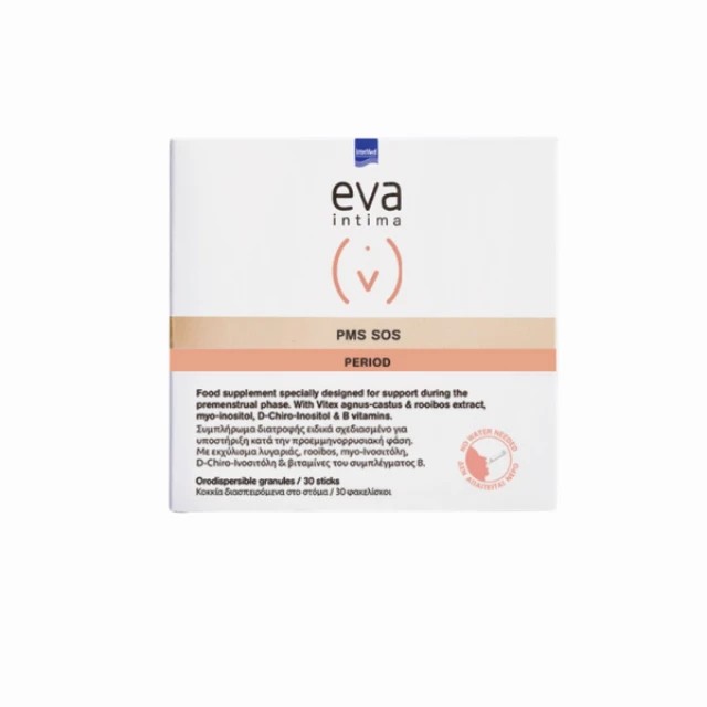 Intermed Eva Intima PMS SOS Period κατά της Προεμμηνορρυσιακής Φάσης 30 Sticks