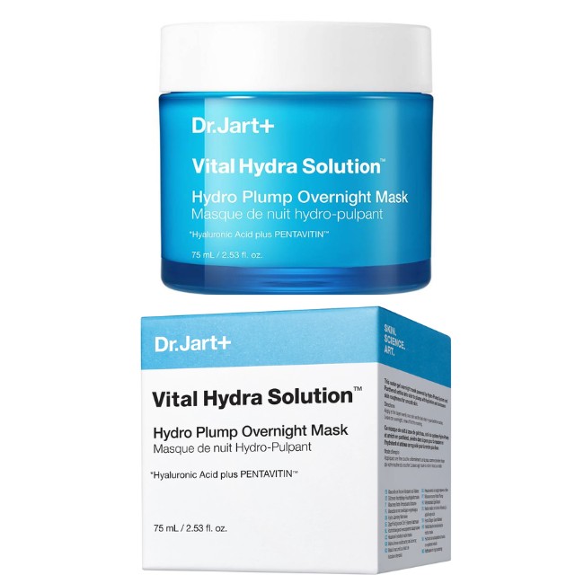 Dr.Jart+ Vital Hydra Solution Hydro Plump Overnight Mask Μάσκα Προσώπου Νυκτός 75ml