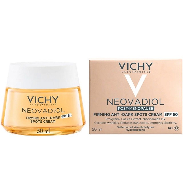 Vichy Neovadiol Post Menopausia Day Cream Spf50 Κρέμα Ημέρας Για Σύσφιξη & Μείωση Των Κηλίδων Μετά Την Εμμηνόπαυση, 50ml
