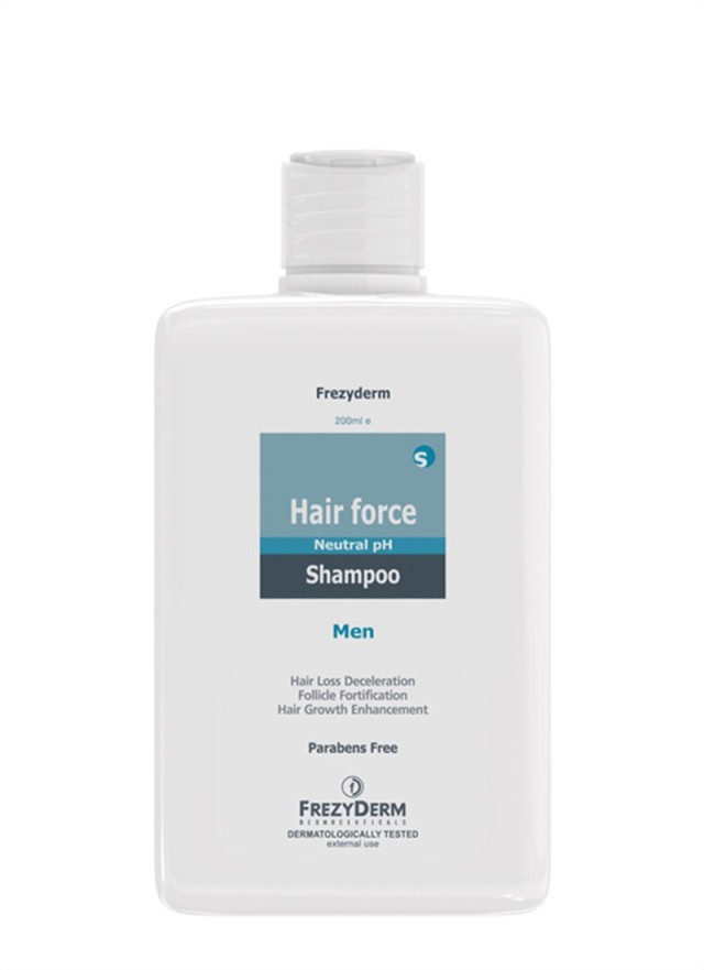 Frezyderm Hair Force Shampoo Men, Τριχοτονωτικό Σαμπουάν για Άνδρες 200ml