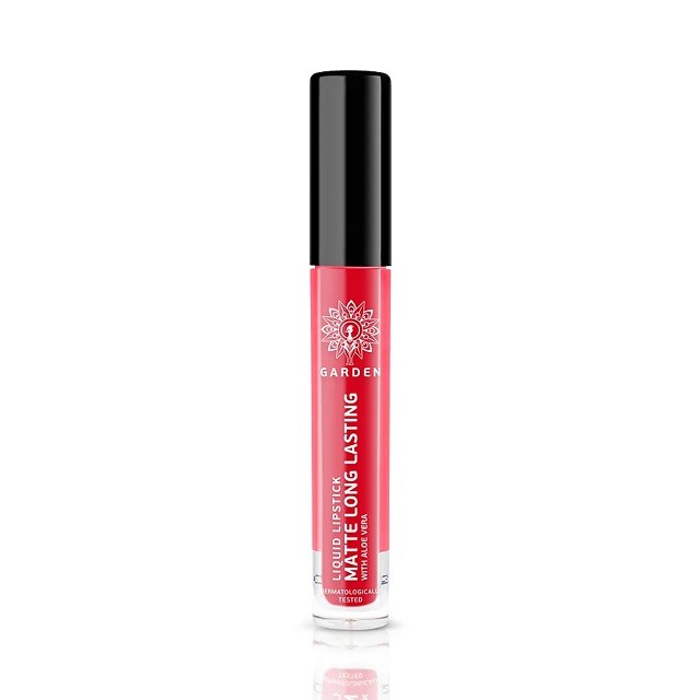 Garden Liquid Lipstick Matte 05 Glorious Red, Υγρό Ματ Κραγιόν Μακράς Διαρκείας, No05, 4ml