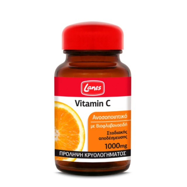 Lanes Vitamin C 1000mg 30 Ταμπλέτες