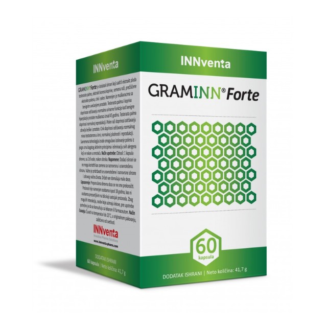 Innventa Graminn Forte για την Υγεία του Προστάτη 60 Κάψουλες