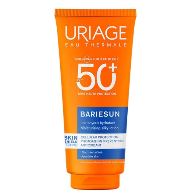 Uriage Bariesun Moisturizing SPF50+ Silky Lotion Αντηλιακή Λοσιόν για Πρόσωπο & Σώμα 100ml