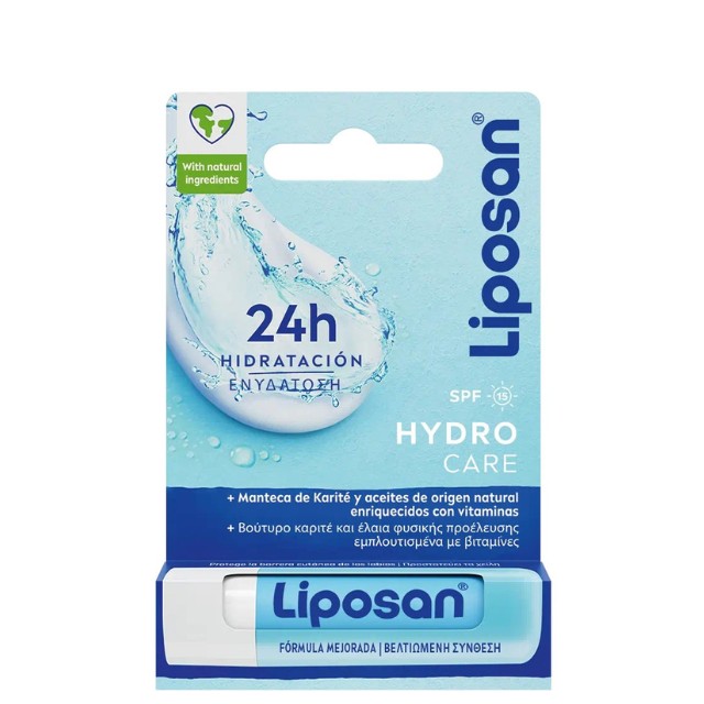 Liposan Hydro Care 24H Ενυδάτωση SPF15 4.8gr