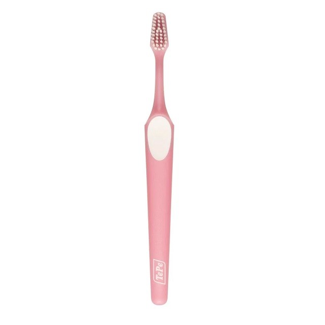 TePe Supreme Soft Μαλακή Οδοντόβουρτσα Σε Ροζ-Άσπρο Χρώμα, 1 Τεμάχιο