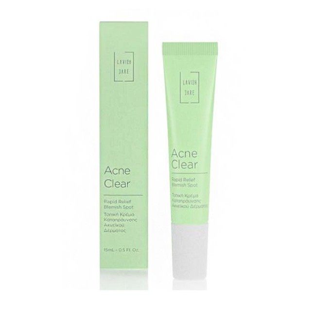 Lavish Care Acne Clear Rapid Relief Blemish Spot, Κρέμα Καταπράυνσης Ακνεϊκού Δέρματος, 15ml