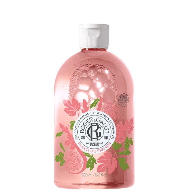 Roger & Gallet Wellbeing Shower Gel Fleur De Figuier Αφρόλουτρο 500ml