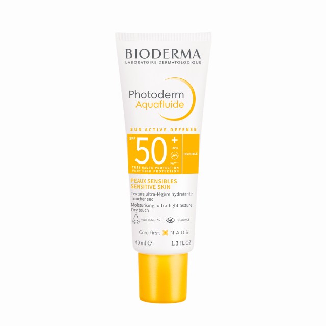 Bioderma Photoderm Aquafluide SPF50+ Αντηλιακή Προσώπου για Κανονικό/Μεικτό Δέρμα 40ml