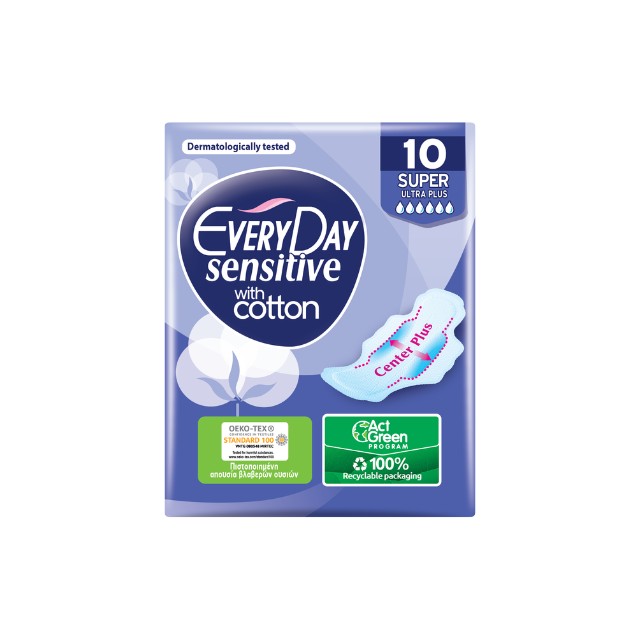 EveryDay Sensitive Ultra Plus Super 10τμχ