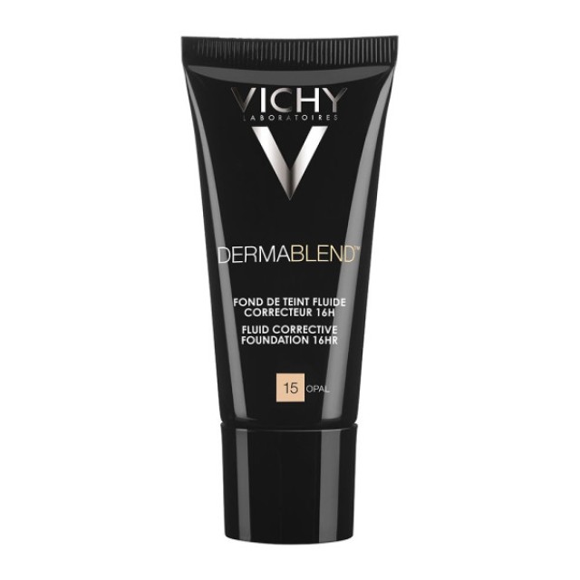 Vichy Dermablend Fluid Make-up Opal No.15 SPF28 Διορθωτικό Make-Up Με Λεπτόρρευστη Υφή, 30ml