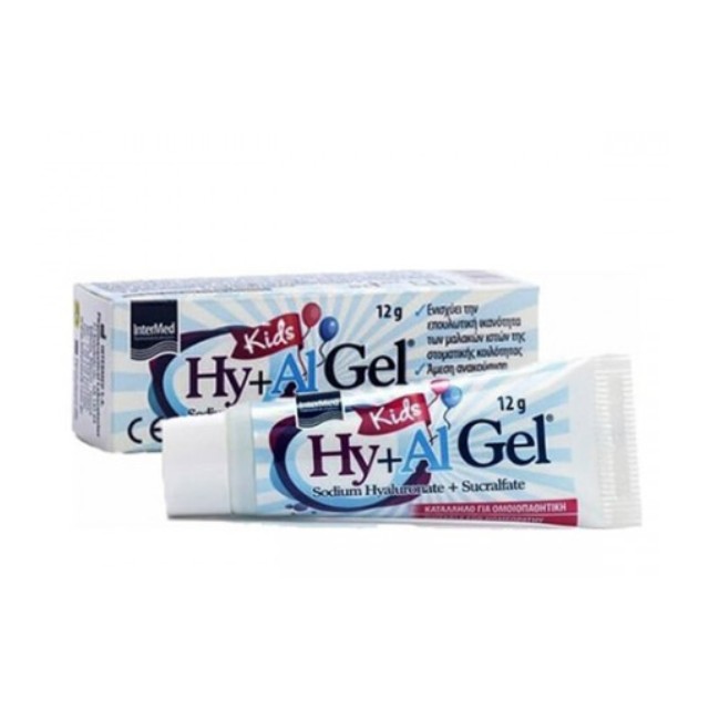 Intermed Hy + Al Gel Kids Στοματική Γέλη Επούλωσης για παιδιά 12gr