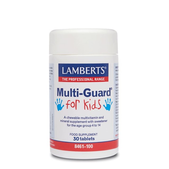 Lamberts Multi Guard for Kids Πολυβιταμίνες για Παιδιά 30 ταμπλέτες 8461-30