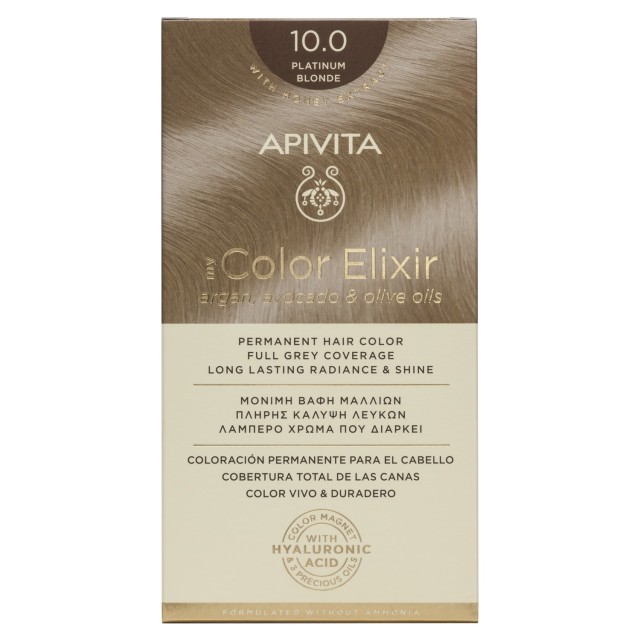 Apivita My Color Elixir 10.0 Βαφή Μαλλιών Μόνιμη Κατάξανθο