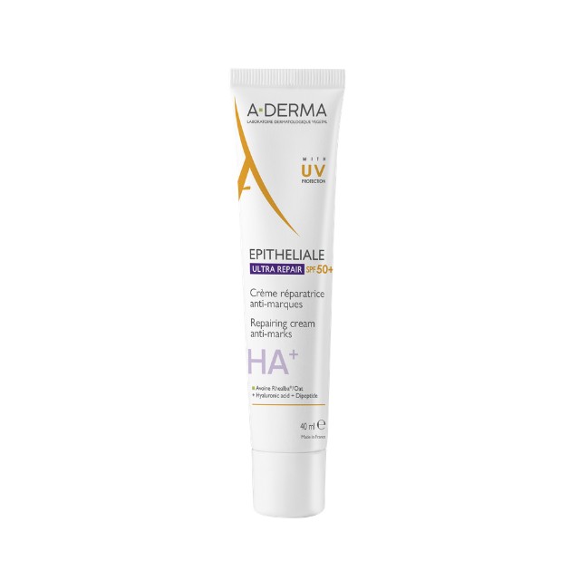 A-Derma Epitheliale ΗΑ+ Ultra Repair Anti-Mark Cream SPF50+ Επανορθωτική Κρέμα κατά των σημαδιών 40ml