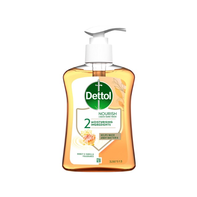 Dettol Κρεμοσάπουνο Honey & Vanilla Fragrance Με Αντλία 250ml