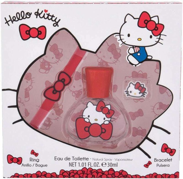 AIR-VAL Hello Kitty Πακέτο Eau De Toilette Άρωμα 30ml & Δαχτυλίδι 1τμχ & Βραχιόλι 1τμχ