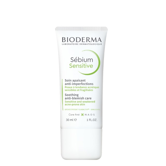 Bioderma Sebium Sensitive cream Kρέμα για Ευαίσθητη Επιδερμίδα με Ακμή 30ml