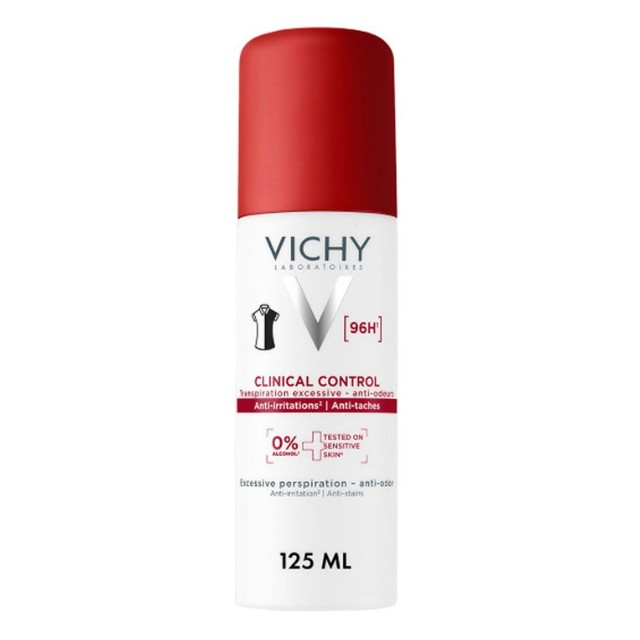 Vichy Clinical Control 96h Anti-Transpirant & Deodorant Spray Αποσμητικό Σπρέι 96 ωρών 125ml
