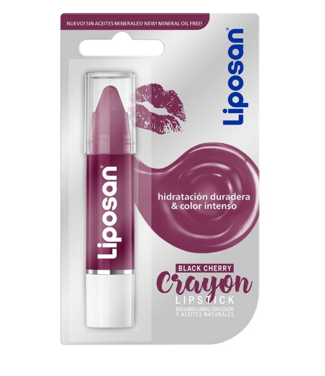 Liposan Crayon Lipstick Black Cherry 3gr