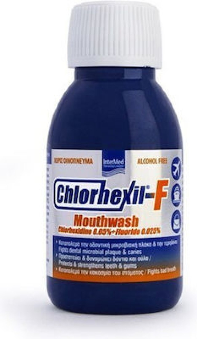 INTERMED Chlorhexil -F Mouthwash Στοματικό Διάλυμα Για Καθημερινή Προστασία, 100ml
