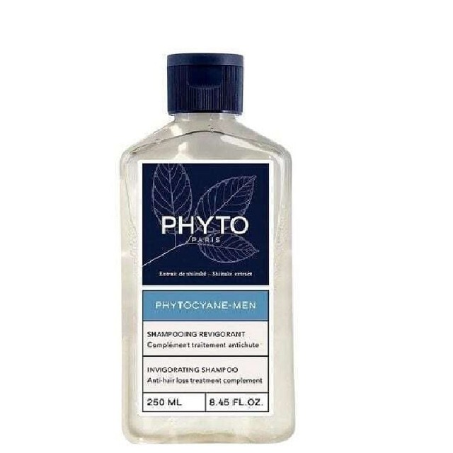 PHYTO Phytocyane Men Invigorating Shampoo Σαμπουάν Κατά Της Τριχόπτωσης Για Άνδρες 250ml