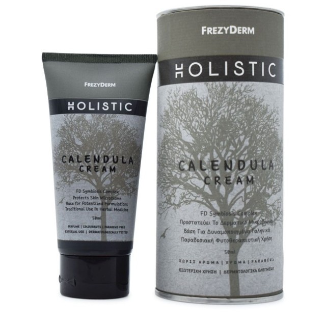 Frezyderm Holistic Calendula Cream Κρέμα Καλέντουλας Προσώπου & Σώματος για Ενυδάτωση & Καταπραΰνση, 50ml