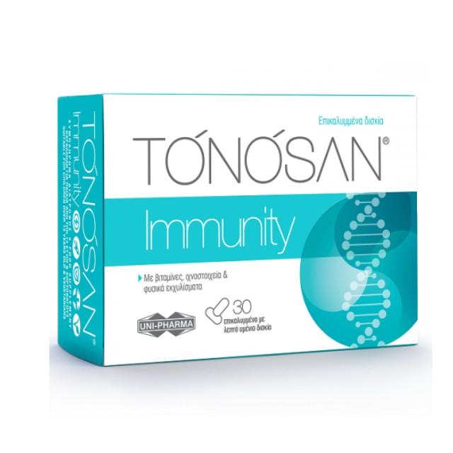 UniPharma Tonosan Immunity Συμπλήρωμα για την Ενίσχυση του Ανοσοποιητικού 30 Δισκία