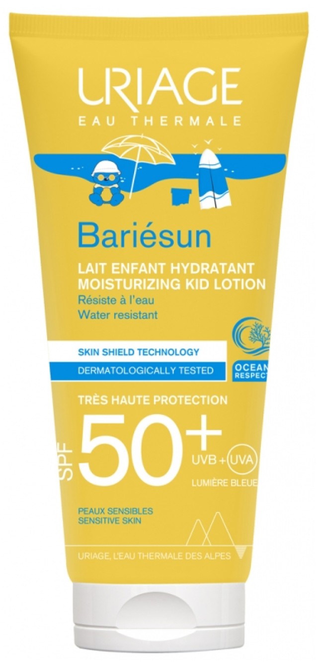 Uriage Bariesun Lait Enfant Hydratant Tres Haute Protection SPF50+, Παιδικό Αντηλιακό Γαλάκτωμα Πολύ Υψηλής Προστασίας  100 ml