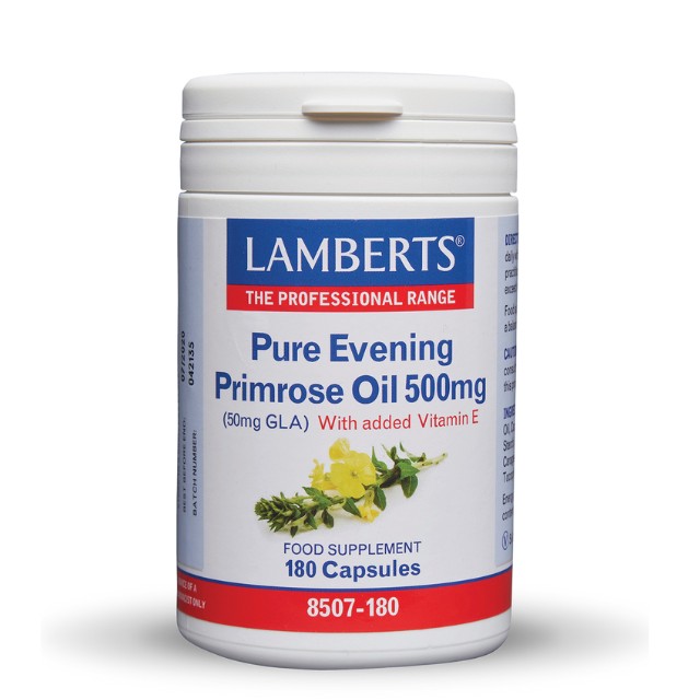 Lamberts Pure Evening Primrose Oil 500mg 180 Κάψουλες 8507-180