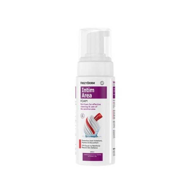 Frezyderm Intim Area Foam pH 4.0 Αφρός Καθαρισμού 200ml