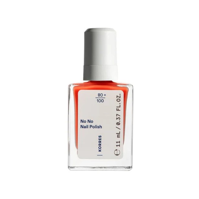 Korres No No Nail Polish 43 Summer Peach 11ml