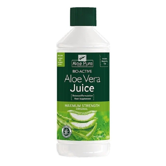 Optima Aloe Vera Juice Συμπλήρωμα Διατροφής Από Φυσικό Χυμό Αλόης, 1000 ml