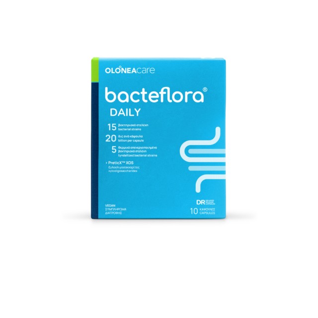 Bacteflora Daily Προβιοτικό & Πρεβιοτικό 10caps