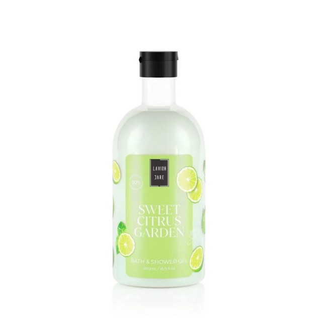 Lavish Care Bath & Shower Gel Sweet Citrus Garden Αφρόλουτρο Σώματος Με Άρωμα Μοσχολέμονου, 500ml