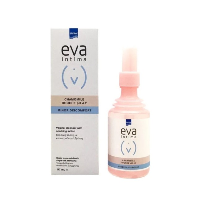 Intermed Eva Intima Chamomile Douche pH 4.2 Minor Discomfort Κολπική Πλύση 147ml